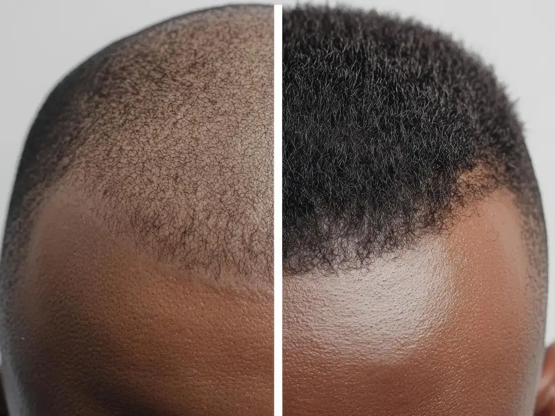 Transplante capilar cabelo crespo
