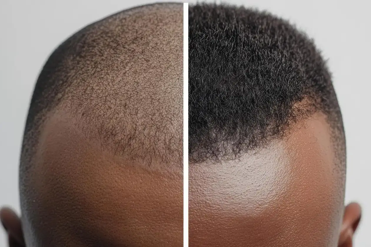 Transplante capilar cabelo crespo