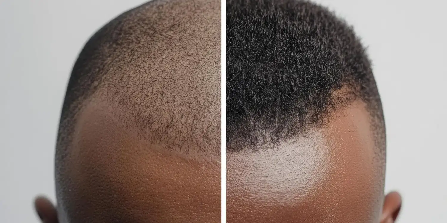 Transplante capilar cabelo crespo