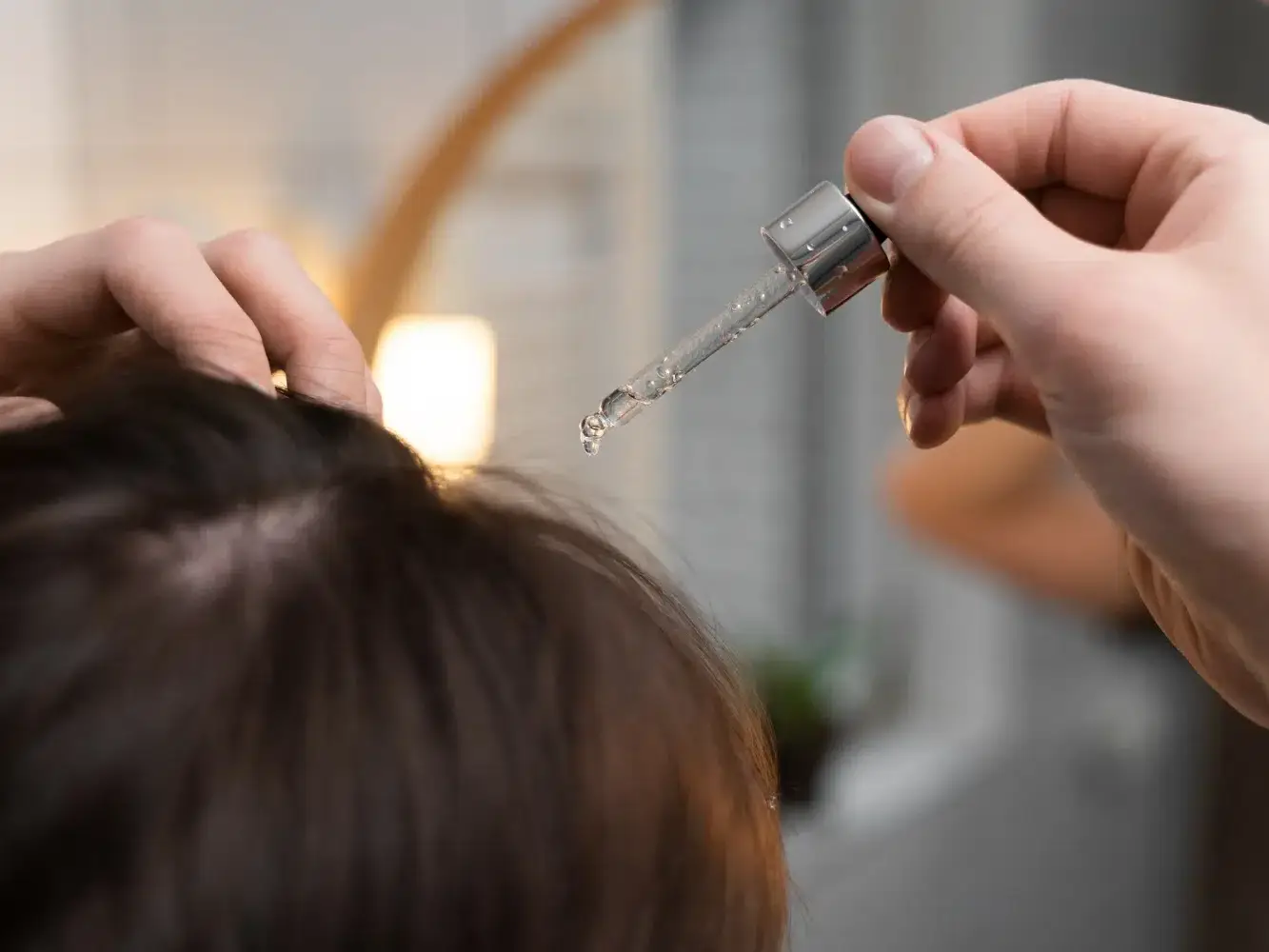 crescimento de cabelo