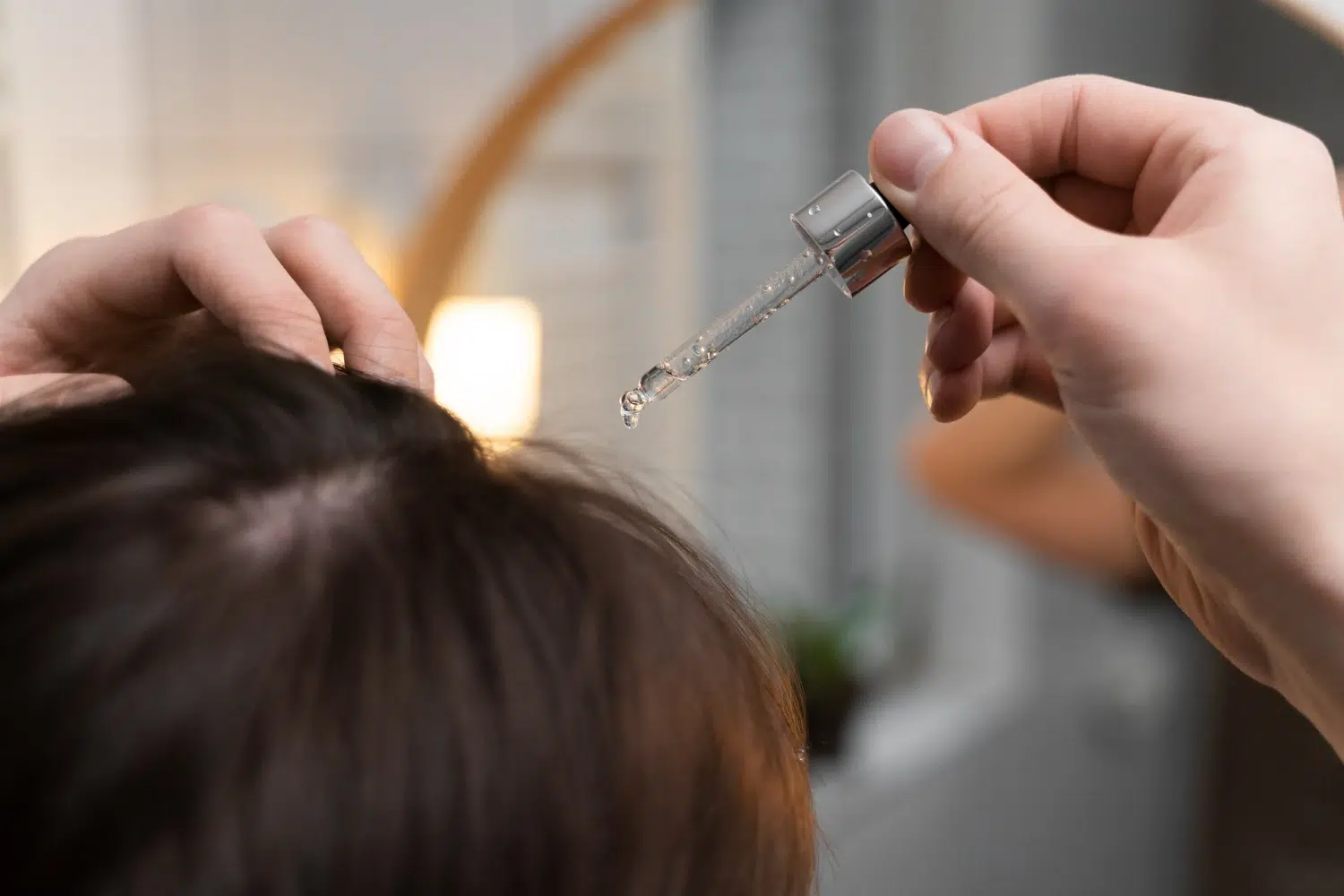 crescimento de cabelo